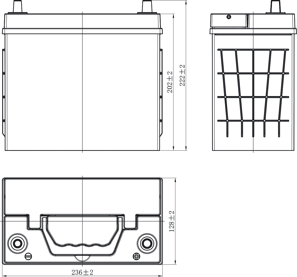 Case outline, A45AL