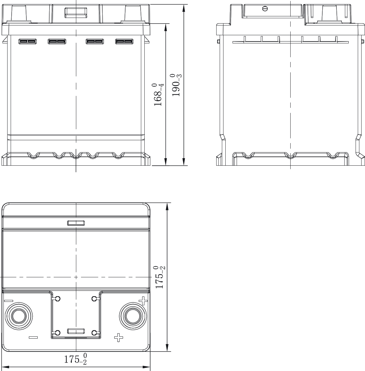Case outline, E40