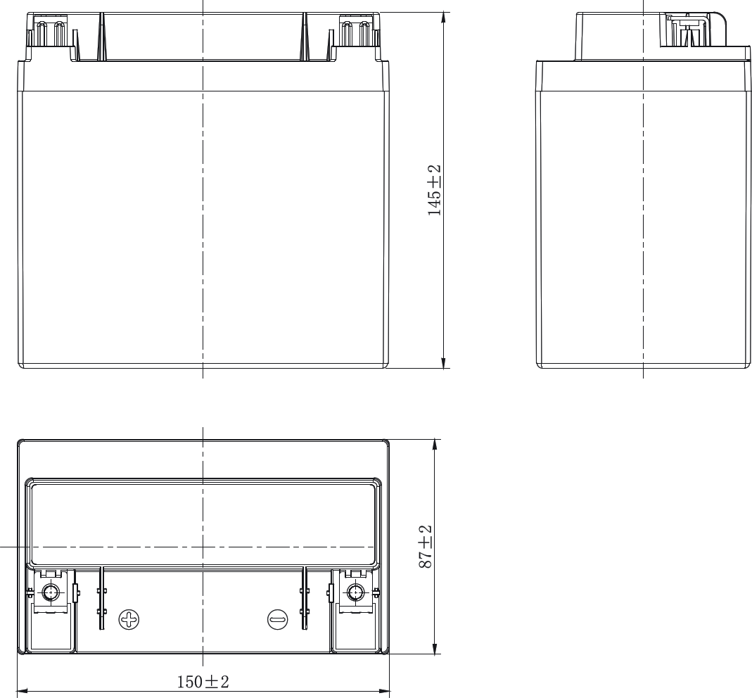 Case outline, AUX 14MB