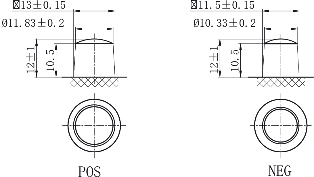 Terminals, AUX 14J