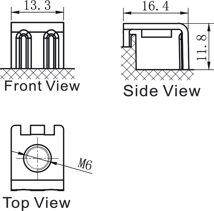 Terminals, AUX 14MB
